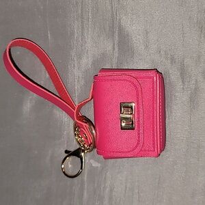 Chic Pink Mini Handbag Keychain